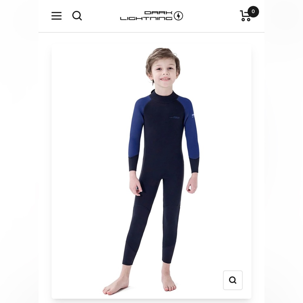 Dark Lightning Thermal Wetsuit